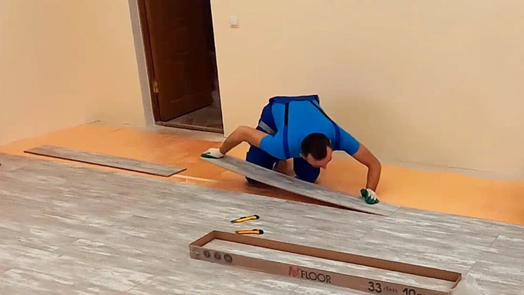 Laminat parke döşenmesi